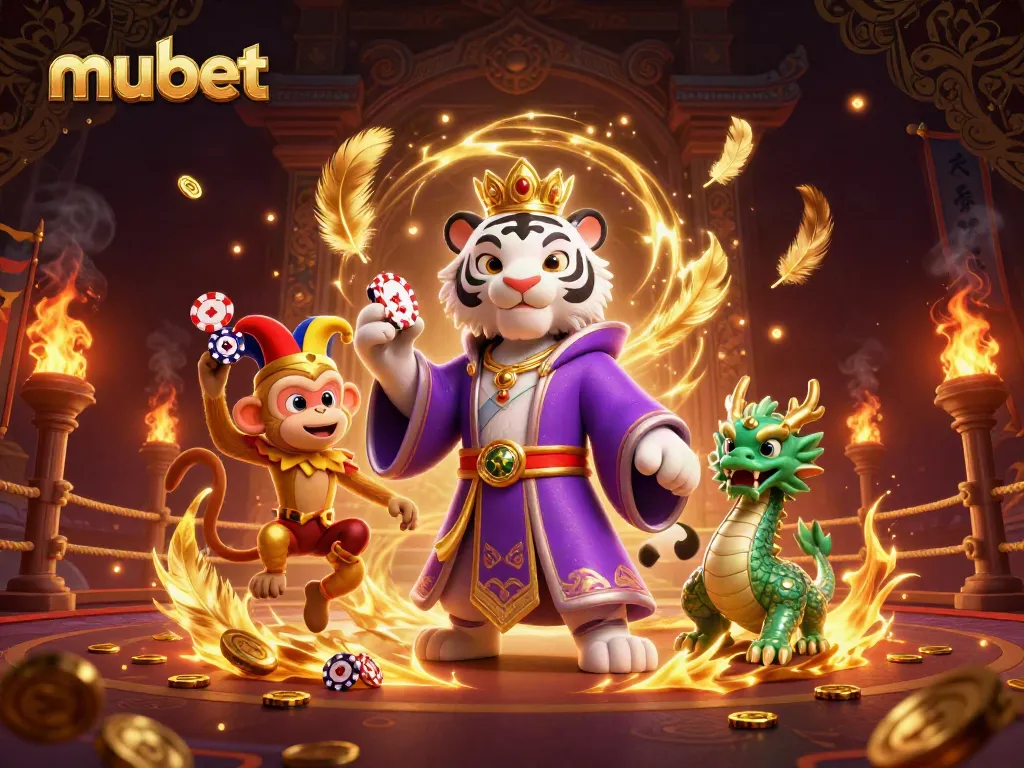 Experience the vibrant world of mubet online gambling with our engaging casino characters.