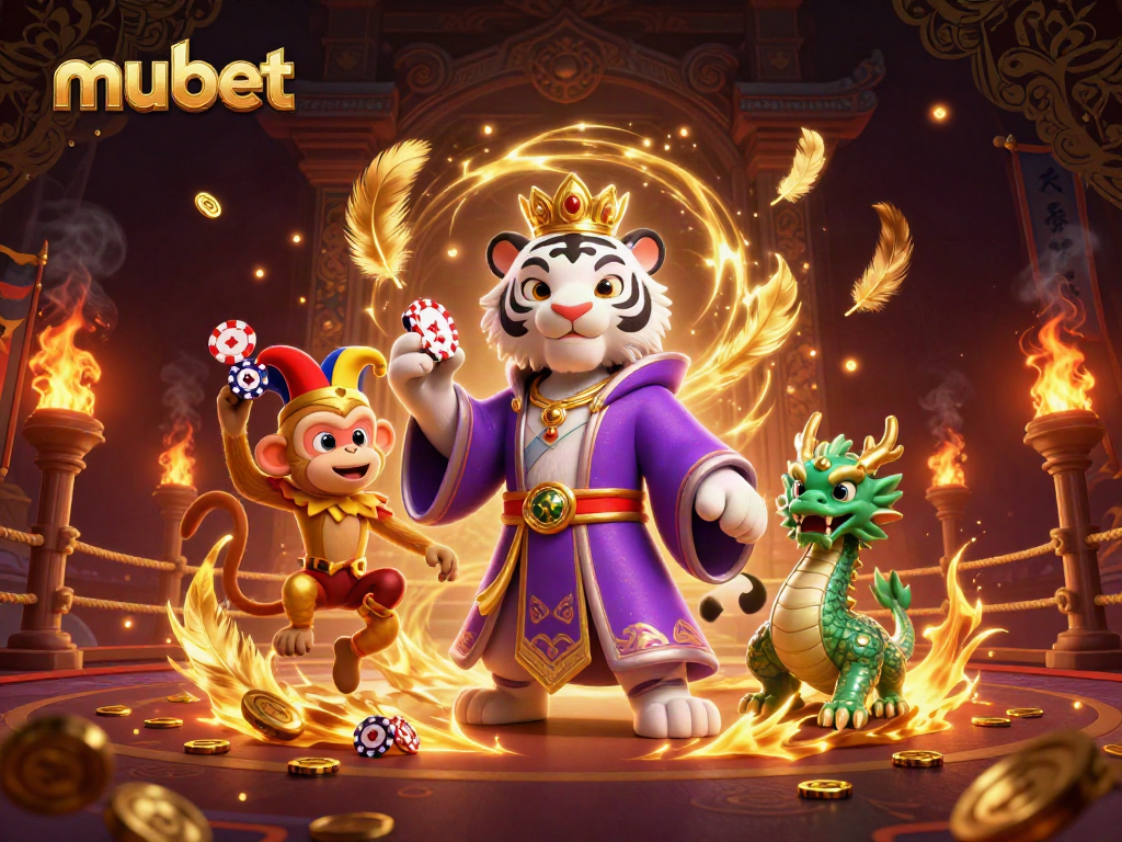Experience the vibrant world of mubet online gambling with our engaging casino characters.